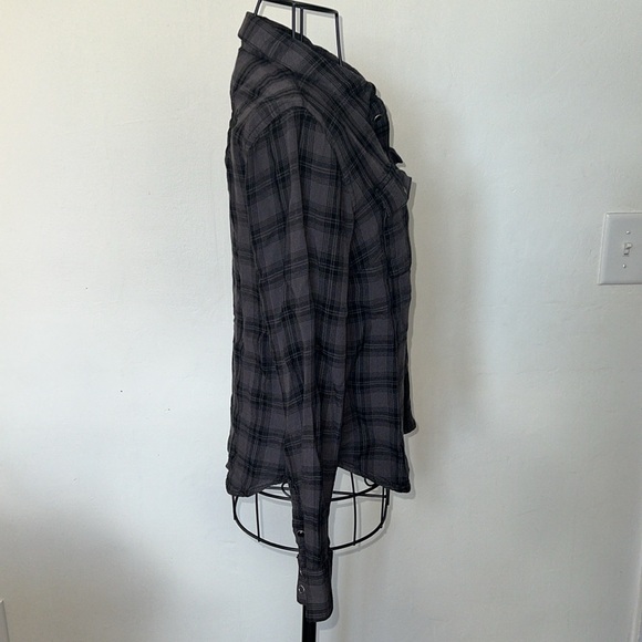 Harley Davidson Button Down Long Sleeve Top Size M - Picture 3 of 7